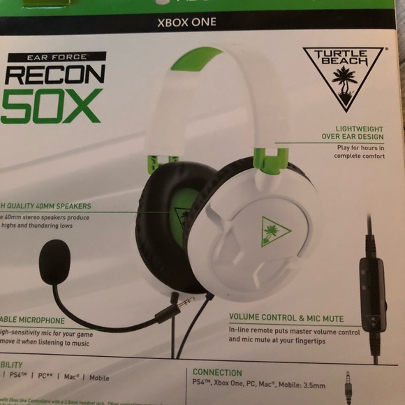 Turtle Beach Recon 50X gaming headset wired. - Picture 4 of 4